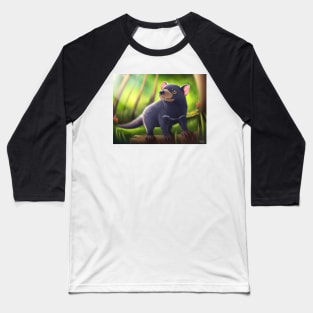 Tasmanian Devil Baseball T-Shirt